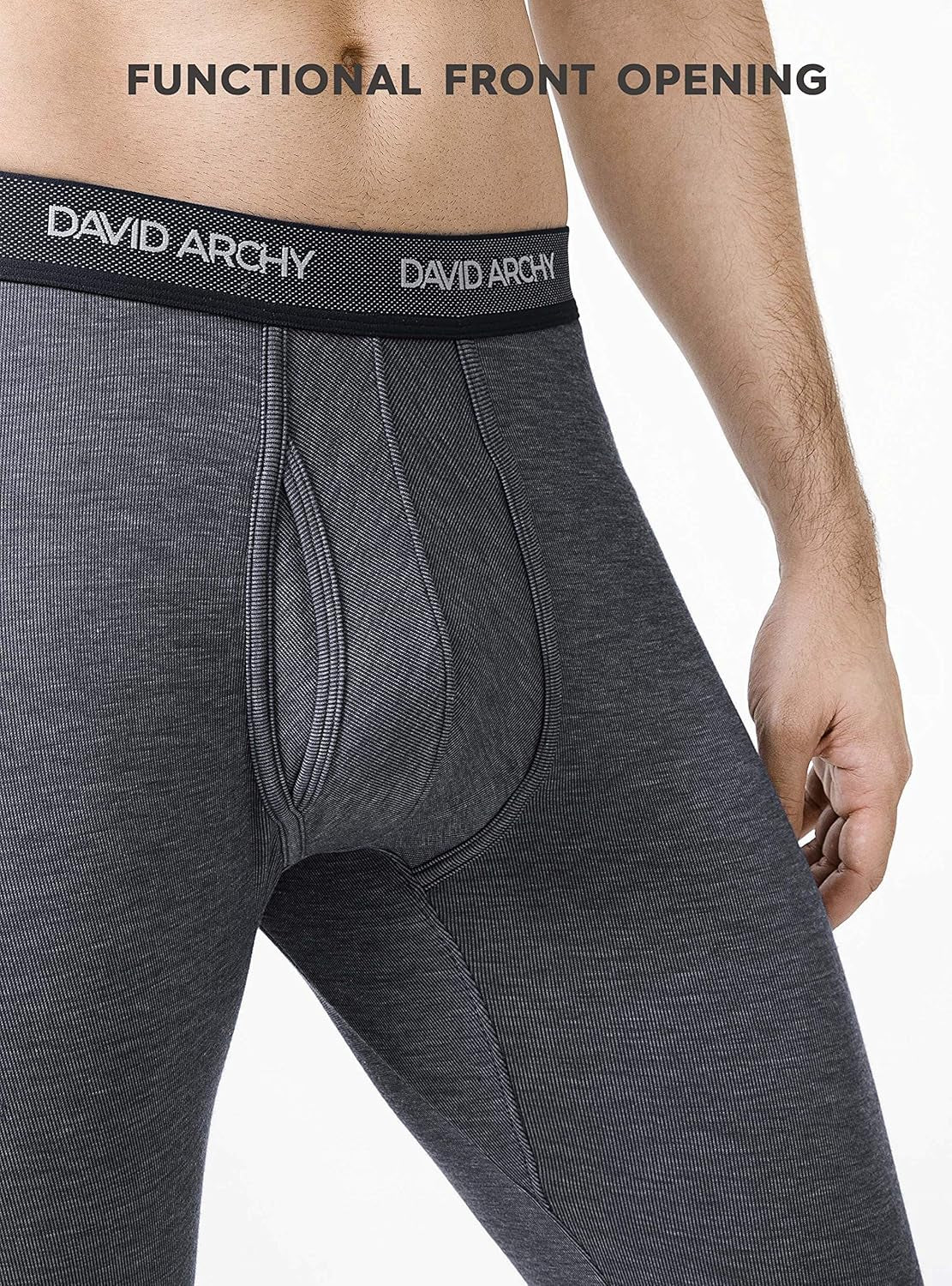 Men'S Thermal Underwear Set Winter Warm Base Layers Thermal Top and Bottoms Long Johns Set