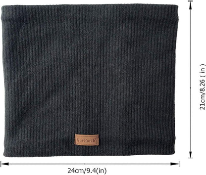 Winter Neck Warmer Men Ski, Neck Gaiter Face Scarf Women, Fleece Scarf for Men Gaiter Mask, Thick Windproof Scarves