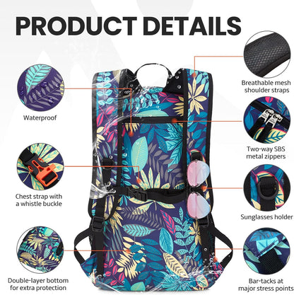 40L Lightweight Packable Travel Hiking Backpack Daypack