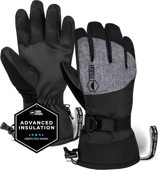 Snow Gloves - Men'S & Women'S Waterproof & Insulated Ski & Snowboard Gloves