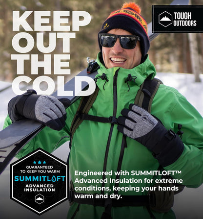 Snow Gloves - Men'S & Women'S Waterproof & Insulated Ski & Snowboard Gloves