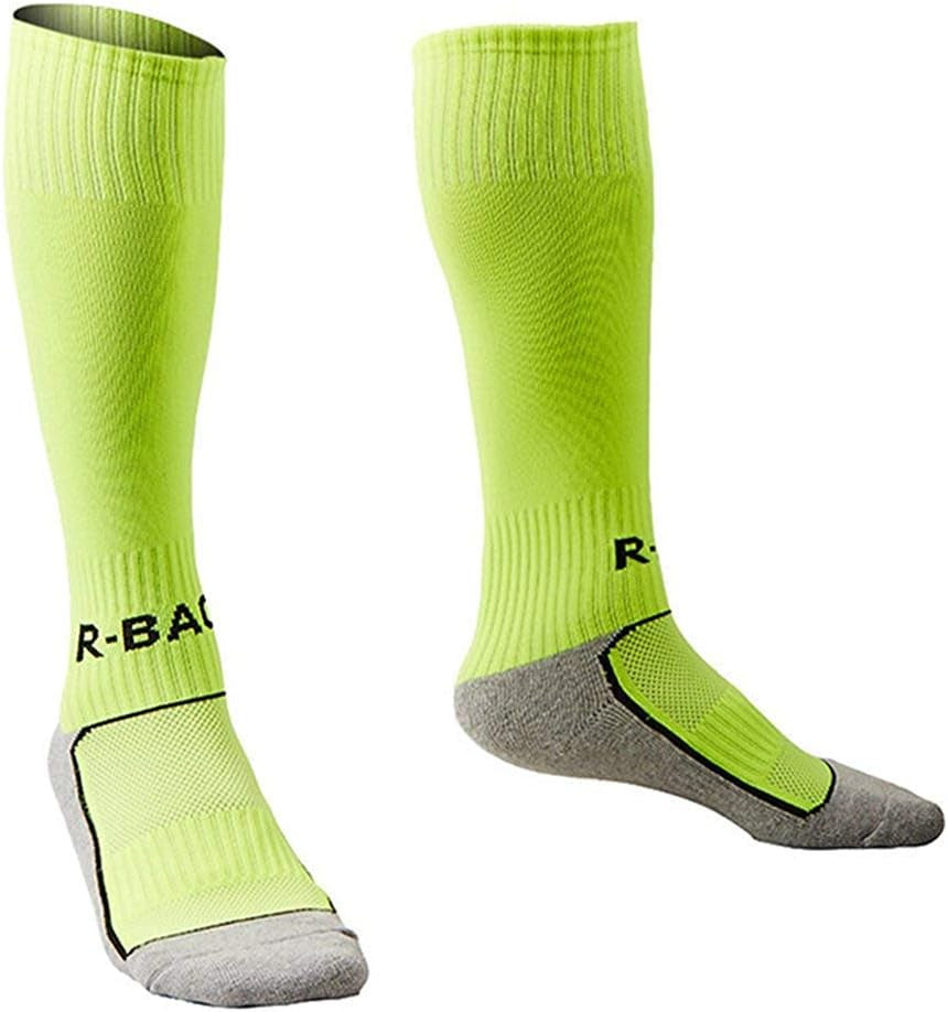 Soccer Socks for Kids Youth Adult (1/3/4/5 Pairs) Team Sport Knee High Long Socks