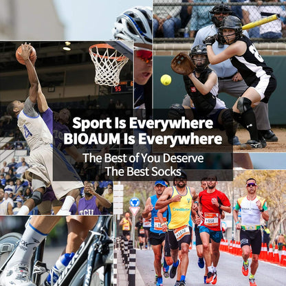 Cushioned Men'S Ankle Socks, 6 Pairs Cotton Athletic Sport Breathable Low Cut Socks for Running Size 8-9.5/10-13/12-14
