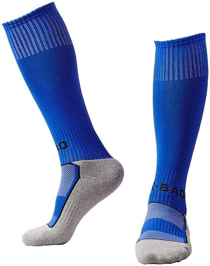 Soccer Socks for Kids Youth Adult (1/3/4/5 Pairs) Team Sport Knee High Long Socks