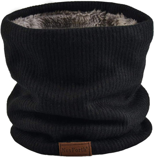 Winter Neck Warmer Men Ski, Neck Gaiter Face Scarf Women, Fleece Scarf for Men Gaiter Mask, Thick Windproof Scarves